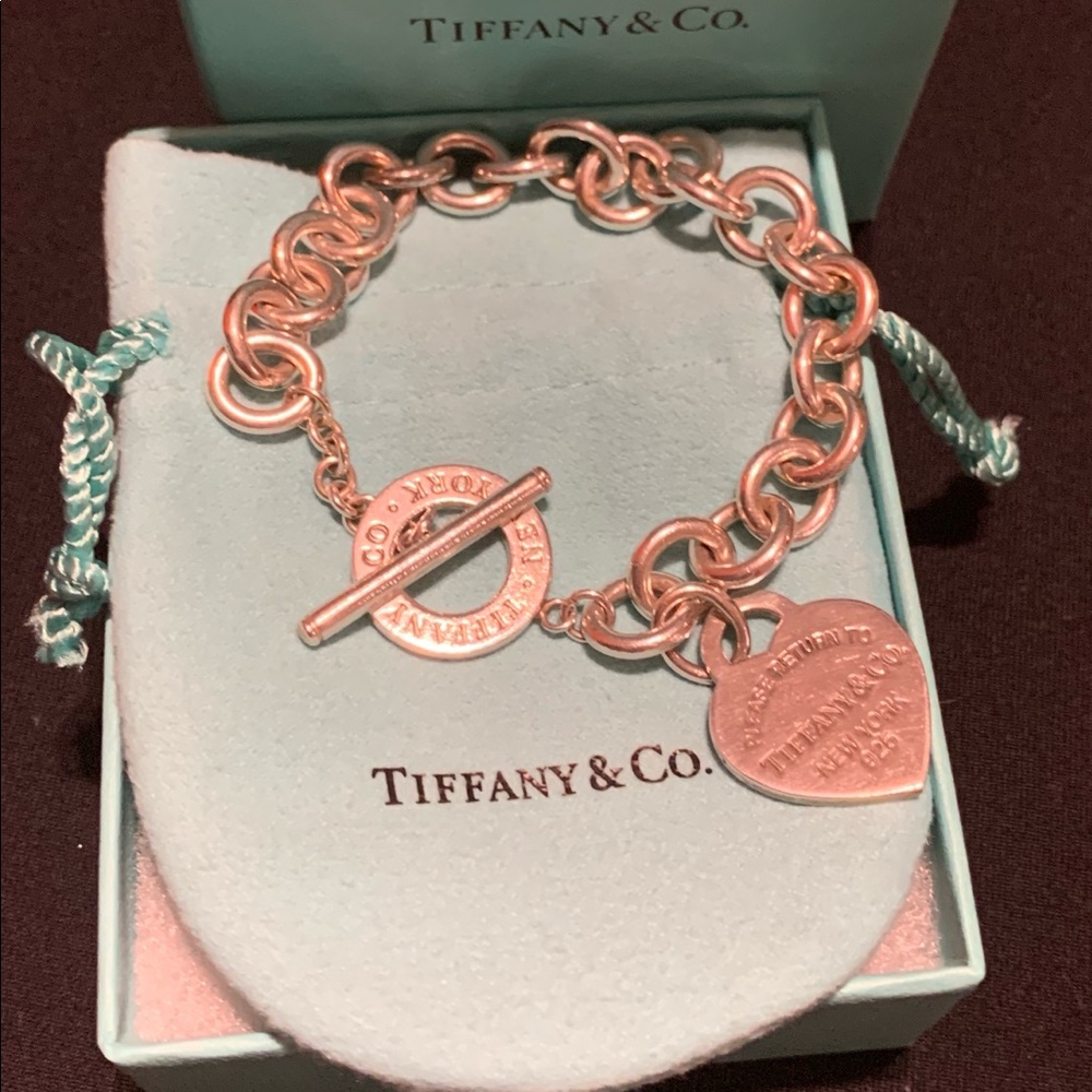 Return to Tiffany Heart Tag Toggle Bracelet